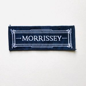 Morrissey iron-on patch